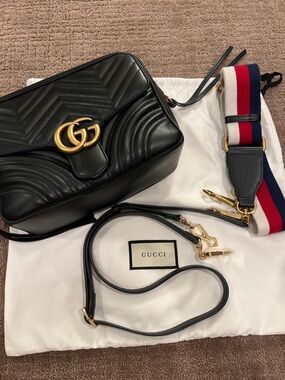 Gucci GG Marmont Matelasse Sylvie Web EUC
